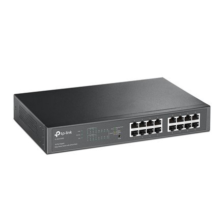 TP-LINK TP-LINK | Przełącznik | TL-SG1016PE | Zarządzalny przez sieć | Biurkowy/do montażu w szafie | Ilość portów 1 Gb/s (RJ-45) 16 | I