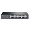 TP-LINK TP-LINK | Przełącznik | TL-SG1024D | Niezarządzalny | Biurkowy/do montażu w szafie | Ilość portów 1 Gb/s (RJ-45) 24 | Ilość port