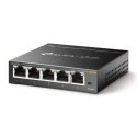 TP-LINK TP-LINK | Przełącznik | TL-SG105E | Zarządzany przez sieć | Możliwość montażu na ścianie | Ilość portów 1 Gb/s (RJ-45) 5 | Typ z