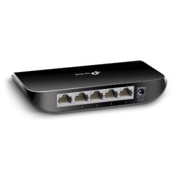 TP-LINK TP-LINK | Switch | TL-SG1005D | Niezarządzalny | Desktop | 1 Gb/s (RJ-45) ilość portów 5 | Typ zasilania Zewnętrzny | 36 miesięc