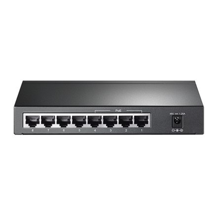 TP-LINK TP-LINK | Switch | TL-SG1008P | Niezarządzalny | Desktop | Porty 1 Gb/s (RJ-45) w liczbie 8 | Porty PoE w liczbie 4 | Typ zasila