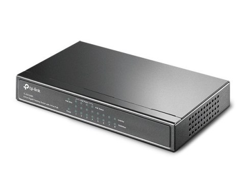 TP-LINK TP-LINK | Switch | TL-SG1008P | Niezarządzalny | Desktop | Porty 1 Gb/s (RJ-45) w liczbie 8 | Porty PoE w liczbie 4 | Typ zasila