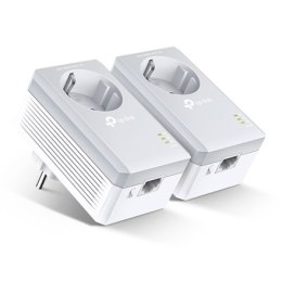 TP-LINK TP-LINK | Zestaw startowy Passthrough Powerline 600 | TL-PA4010P KIT | 10/100 Mbit/s | Porty Ethernet LAN (RJ-45) 1 | Prędkość t