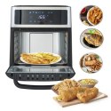 Adler Adler | AD 6309 | Airfryer Oven | Moc 1700 W | Pojemność 13 L | Stal nierdzewna/czarny