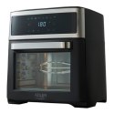 Adler Adler | AD 6309 | Airfryer Oven | Moc 1700 W | Pojemność 13 L | Stal nierdzewna/czarny