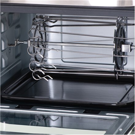 Adler Adler | AD 6309 | Airfryer Oven | Moc 1700 W | Pojemność 13 L | Stal nierdzewna/czarny