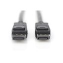 Digitus Digitus | Kabel DisplayPort | Męski | 20-pinowy DisplayPort | Męski | Czarny | 20-pinowy DisplayPort | 1 m