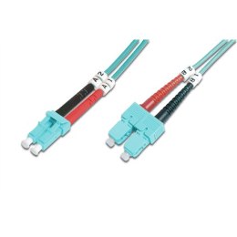 Digitus Digitus | Kabel sieciowy | Światłowód | Męski | SC wielomodowy | Męski | LC wielomodowy | Niebieski