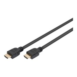 Digitus Digitus | Męski | 19-pinowy HDMI Typ A | Męski | 19-pinowy HDMI Typ A | 1 m | Czarny