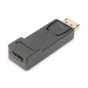 Digitus Digitus | Żeńskie | 19-pinowe HDMI typu A | Męskie | 20-pinowe DisplayPort | Czarne