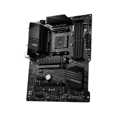 MSI MSI | B550-A PRO | Rodzina procesorów AMD | Gniazdo procesora AM4 | DDR4 DIMM | Gniazda pamięci 4 | Obsługiwane interfejsy dyskó
