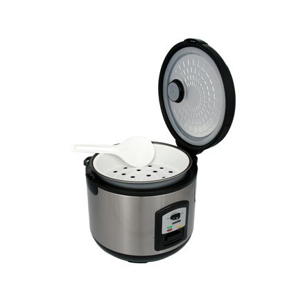 Mesko Mesko | MS 6411 | Urządzenie do gotowania ryżu | 1000 W | 1,5 L | Czarny/stal nierdzewna