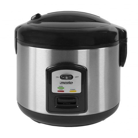 Mesko Mesko | MS 6411 | Urządzenie do gotowania ryżu | 1000 W | 1,5 L | Czarny/stal nierdzewna