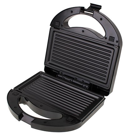 Mesko Opiekacz 3 w 1 Mesko MS 3045 | Moc 750 W | Liczba płyt 3 | Liczba foremek 2 | Średnica | Kolor Czarny/Srebrny