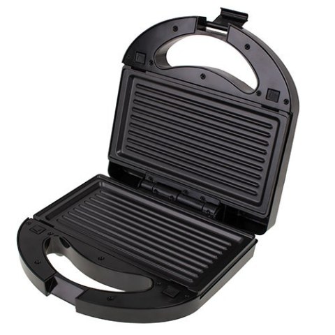 Mesko Opiekacz 3 w 1 Mesko MS 3045 | Moc 750 W | Liczba płyt 3 | Liczba foremek 2 | Średnica | Kolor Czarny/Srebrny
