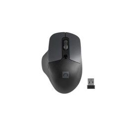 Natec Mysz Natec, BlackBird 2, cicha, bezprzewodowa, 1600 DPI, optyczna, czarna Natec | Mysz | optyczna | bezprzewodowa | czarna/szara