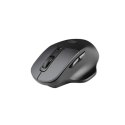 Natec Mysz Natec, BlackBird 2, cicha, bezprzewodowa, 1600 DPI, optyczna, czarna Natec | Mysz | optyczna | bezprzewodowa | czarna/szara