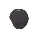 Natec Podkładka pod mysz Natec, Marmot, czarna, wypełnienie żelowe 225x245 mm Natec | Podkładka pod mysz | Marmot | mm | czarna