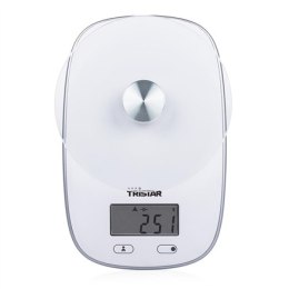 Tristar Waga kuchenna Tristar KW-2445, biała Tristar | Waga kuchenna | KW-2445 | Maksymalna waga (udźwig) 5 kg | Podziałka 1 g | Typ wyś