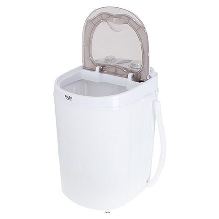 Adler Adler | AD 8055 | Mini pralka | Ładowana od góry | Pojemność prania 3 kg | Prędkość obrotowa | Głębokość 37 cm | Szerokość 36 cm