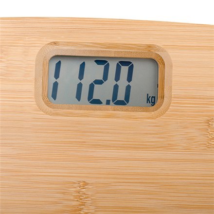 Adler Adler | Waga łazienkowa bambusowa | AD 8173 | Maksymalna waga (udźwig) 150 kg | Dokładność 100 g