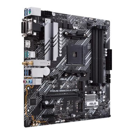 Asus Asus | PRIME B550M-A WIFI II | Rodzina procesorów AMD | Gniazdo procesora AM4 | DDR4 DIMM | Gniazda pamięci 4 | Obsługiwane inte