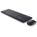 Dell Dell | Klawiatura i mysz | KM3322W | Zestaw klawiatura i mysz | Bezprzewodowy | Baterie w zestawie | układ klawiszy: Estonia | C