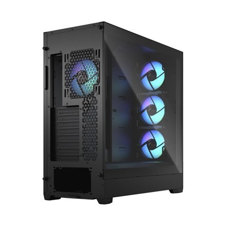 Fractal Design Fractal Design | Pop XL Air RGB | Okno boczne | Black TG Clear Tint | E-ATX do 280 mm, ATX, mATX, Mini ITX | Zasilacz w zestawie
