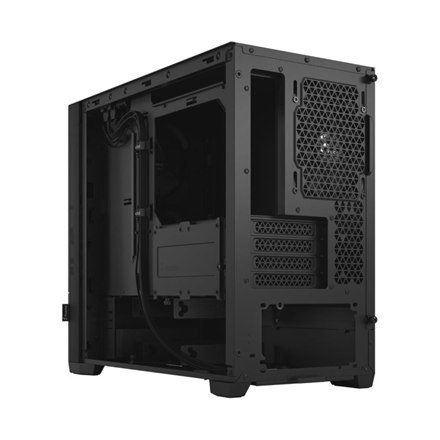 Fractal Design Fractal Design | Pop Mini Silent | Side window | Black Solid | mATX, Mini ITX | Power supply included No | ATX
