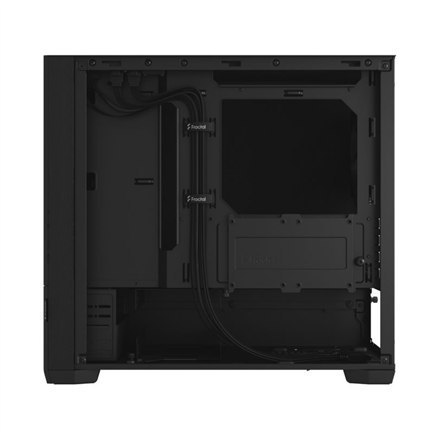 Fractal Design Fractal Design | Pop Mini Silent | Side window | Black Solid | mATX, Mini ITX | Power supply included No | ATX