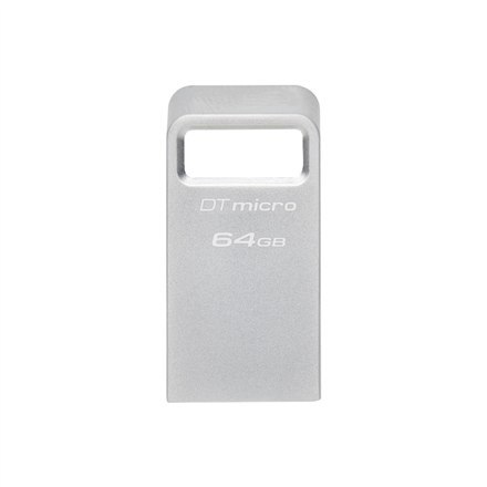 Kingston Kingston | USB 3.2 Flash Drive | DataTraveler micro | 64 GB | USB 3.2 | Silver