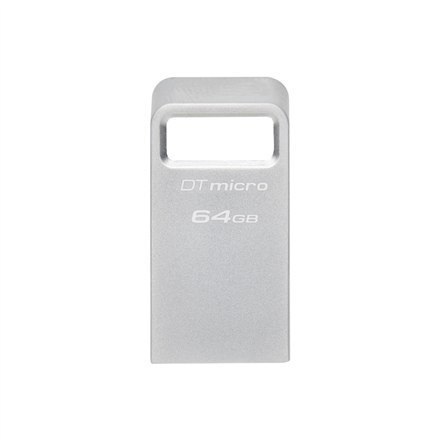 Kingston Kingston | USB 3.2 Flash Drive | DataTraveler micro | 64 GB | USB 3.2 | Silver