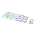 MSI MSI | Vigor GK30 COMBO WHITE | Zestaw klawiatura i mysz | Przewodowa | Mysz w zestawie | USA | Biały | g