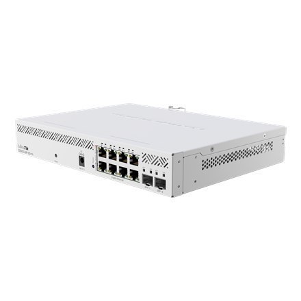 MikroTik MikroTik | Cloud Router Switch | CSS610-8P-2S+IN | Brak Wi-Fi | Ilość portów 10/100 Mbps (RJ-45) | Porty 10/100/1000 Mbit/s | Po