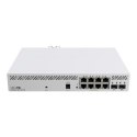 MikroTik MikroTik | Cloud Router Switch | CSS610-8P-2S+IN | Brak Wi-Fi | Ilość portów 10/100 Mbps (RJ-45) | Porty 10/100/1000 Mbit/s | Po