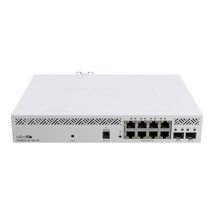 MikroTik MikroTik | Cloud Router Switch | CSS610-8P-2S+IN | Brak Wi-Fi | Ilość portów 10/100 Mbps (RJ-45) | Porty 10/100/1000 Mbit/s | Po