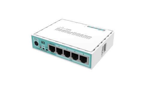 MikroTik Mikrotik Wired Ethernet Router (No Wifi) RB750Gr3, hEX, Dual Core 880MHz CPU, 256MB RAM, 16 MB (MicroSD), 5xGigabit LAN, USB, PC