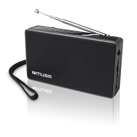 Muse Muse | M-030R | 2-pasmowy radiotelefon przenośny | Czarny