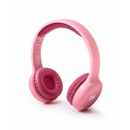 Muse Muse | M-215BTP | Stereofoniczne słuchawki Bluetooth dla dzieci | Bezprzewodowe | Nauszne | Bluetooth | Bezprzewodowe | Różowe