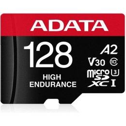 ADATA ADATA | AUSDX128GUI3V30SHA2-RA1 Karta pamięci | 128 GB | MicroSDXC | Pamięć flash klasy 10 | Adapter