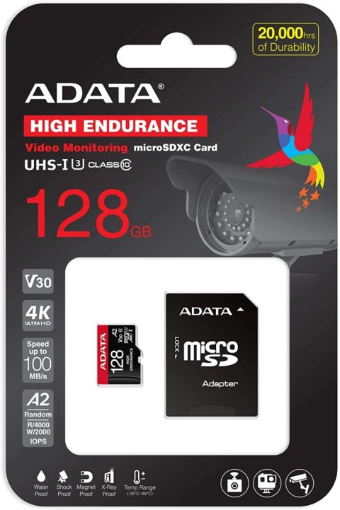 ADATA ADATA MicroSDXC 128 GB Class 10 UHS-I/U3 A2 V30