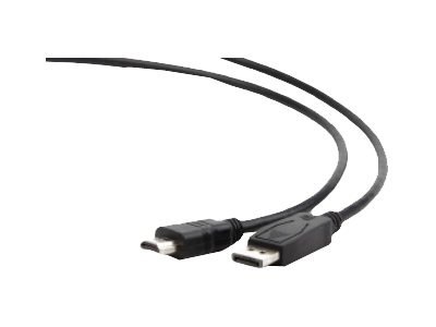 Cablexpert Cablexpert | CC-DP-HDMI-3M | Męski | 19 pin HDMI Typ A | Męski | 20 pin DisplayPort | 3 m