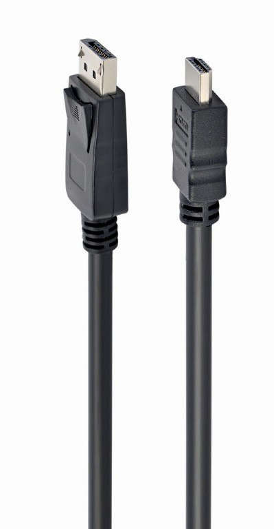 Cablexpert Cablexpert | CC-DP-HDMI-3M | Męski | 19 pin HDMI Typ A | Męski | 20 pin DisplayPort | 3 m