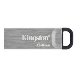 Kingston Kingston | Pamięć flash USB | DataTraveler Kyson | 64 GB | USB 3.2 Gen 1 | Czarny/Szary