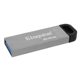 Kingston Kingston | Pamięć flash USB | DataTraveler Kyson | 64 GB | USB 3.2 Gen 1 | Czarny/Szary