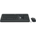 Logitech Logitech | MK540 Advanced | Zestaw klawiatura i mysz | Bezprzewodowy | Mysz w zestawie | Baterie w zestawie | USA | Czarny | USB