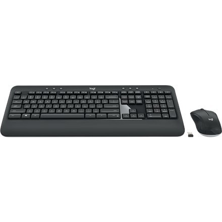 Logitech Logitech | MK540 Advanced | Zestaw klawiatura i mysz | Bezprzewodowy | Mysz w zestawie | Baterie w zestawie | USA | Czarny | USB