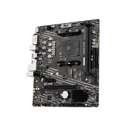 MSI MSI | A520M-A PRO | Rodzina procesorów AMD | Gniazdo procesora AM4 | DDR4 | Gniazda pamięci 2 | Liczba złączy SATA | Chipset AMD