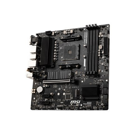 MSI MSI | B550M PRO-VDH WIFI | Rodzina procesorów AMD | Gniazdo procesora AM4 | DDR4 | Gniazda pamięci 4 | Liczba złączy SATA | Chip