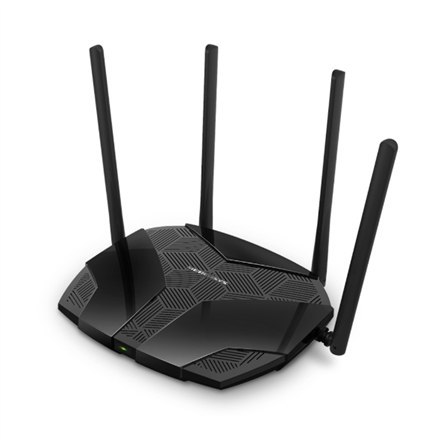Mercusys Mercusys | AX1800 Dwupasmowy router WiFi 6 | MR70X | 802.11ax | 1201+574 Mbit/s | 10/100/1000 Mbit/s | Porty Ethernet LAN (RJ-45